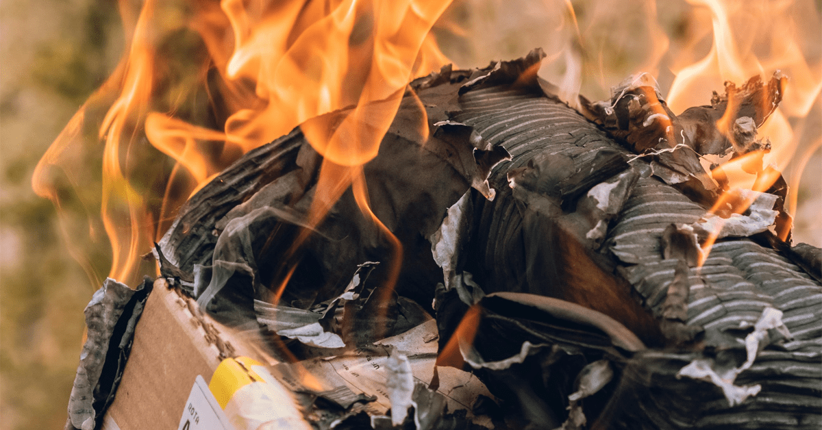 Outdoor Burning of Trash